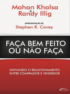 cover image of Faça Bem Feito Ou Não Faça